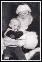 Braedan with Santa 2008