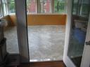 The tile in our new sun room is in!  Yeah!