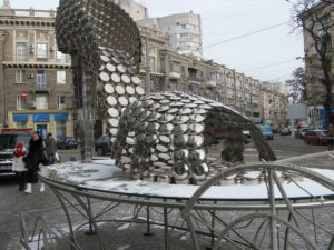 Close up of the shoe