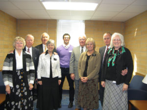 Our district with our morning teacher, Brother Arslanian