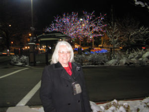 Lee with lights outside MTC