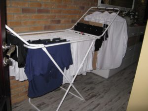 This is considered a very large drier and we are very grateful for it.  I washed last night and this morning they are almost dry.