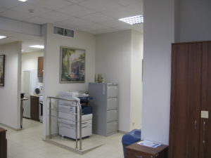 Our friend the copy machine and my filing cabinet.