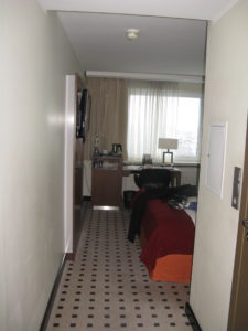 This is the hallway into our room.  It actually was quite spacious.  Not huge but plenty big for our needs.
