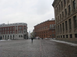 Another view out of Dome Cathedral square.