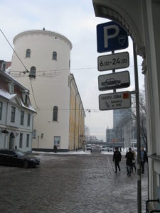 We didn't know what this was when we first saw it but later saw it is actually a part of the presidential palace.