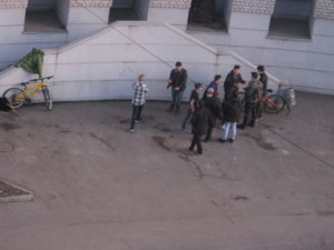 Planning what to do.