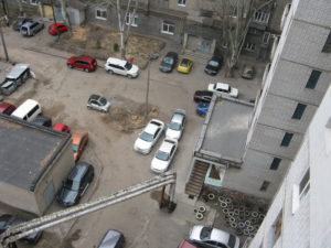 This is actually a not crowded day.  Sometimes you wonder how they got in let alone how they will get out.