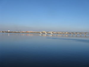 This is Left Bank and the middle bridge looking south (the other picture is looking north)