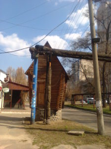 This is just for fun. It is a cute little house - not sure if you can really go inside but it does have a door and a window.