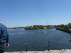 View of the Island from the Ball