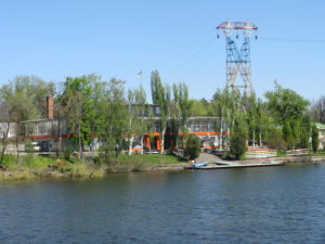 Back of the Olympic training center