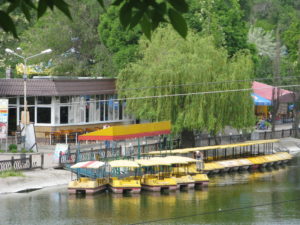 Close up of some of the boats