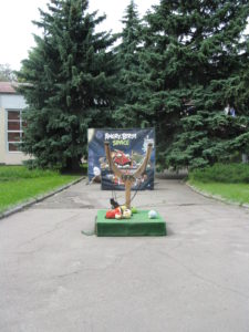 An Angry Birds game to play