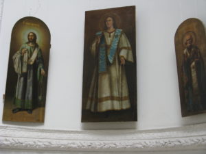 There are so very old paintings that have been restored and I am not putting up all I took but some I think are interesting. Like these.