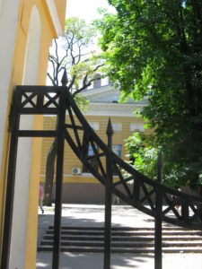 Here is a view from outside the gate that is around the entire Cathedral.