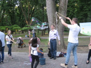 A really big bubble.