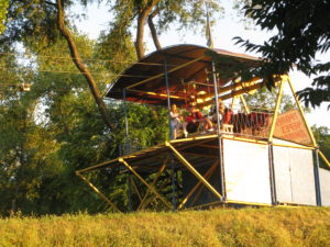 As we were leaving they were loading up passengers to send across.